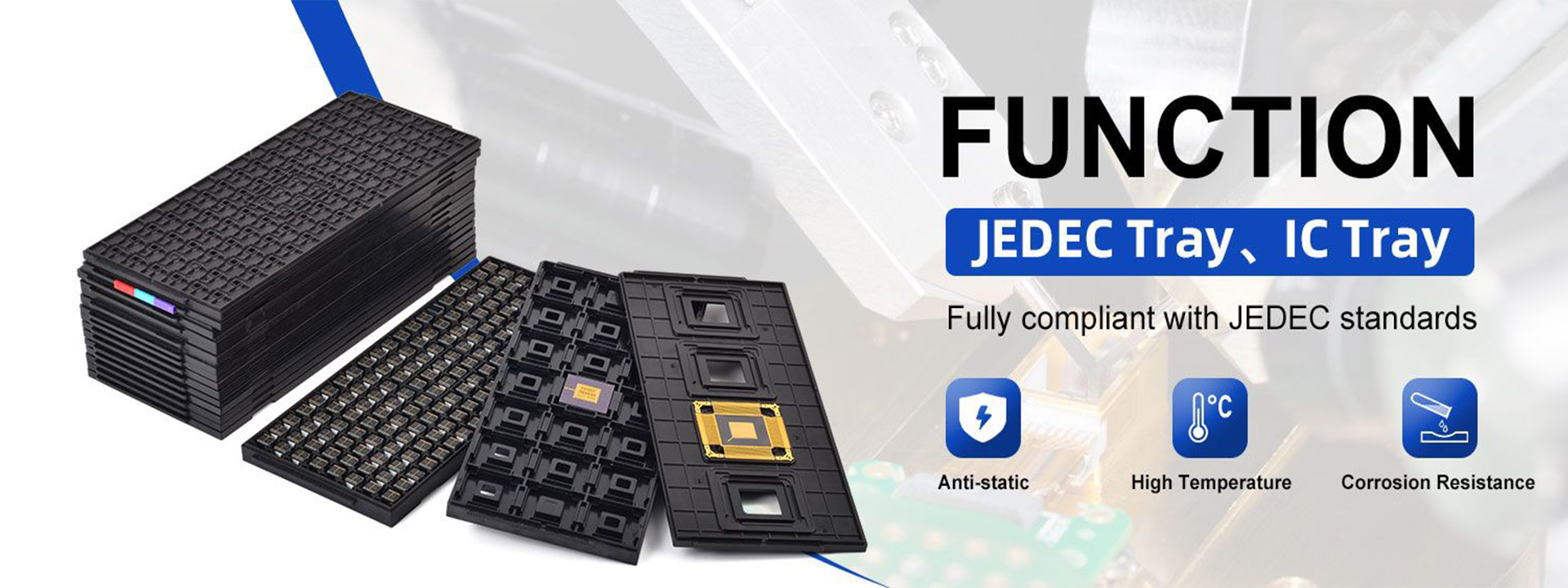 質 JEDEC ICの皿 工場