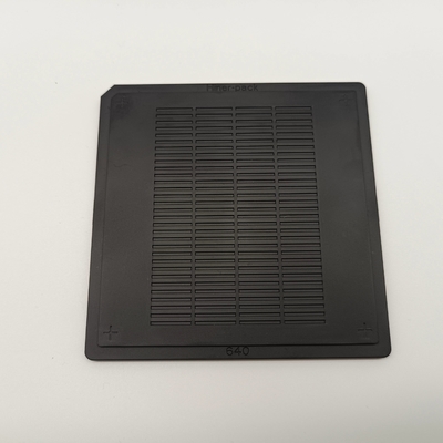 購入 ブラックESDワッフルパック RoHS オプティカルデバイスICチップトレイ online manufacture