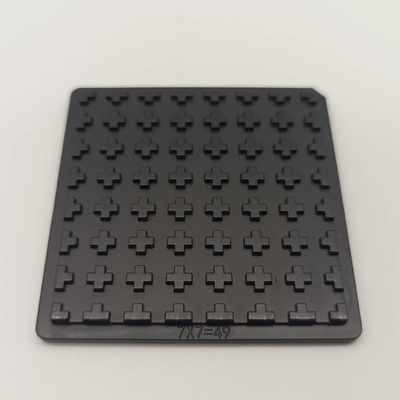 購入 ICチップを搭載するためのカスタマイズされた高温PCチップトレイ online manufacture