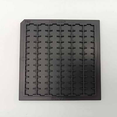 購入 SGSは黒い色を電子部品のための4インチのワッフルのパック承認した online manufacture