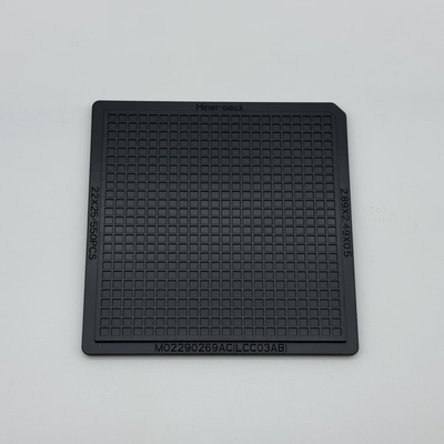 購入 4インチブラックABSワッフルパック 立方ICチップトレイ 保存と保護機能 online manufacture