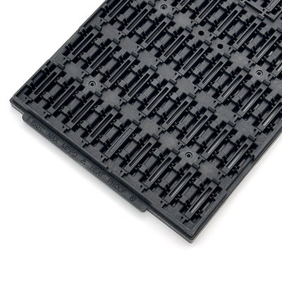 購入 Anti-static 9*9 MPPO JEDEC Matrix Trays for Chip and Semiconductor Transportation online manufacture