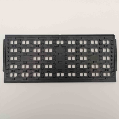 良い価格 電子部品用にカスタマイズされた黒の ESD PPE JEDEC トレイ オンライン