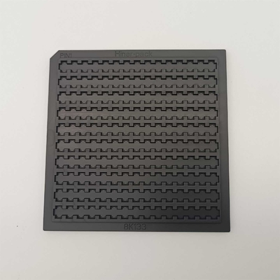 良い価格 ICの破片150PCSの射出成形のための黒い4インチのプラスチック ワッフルのパック オンライン