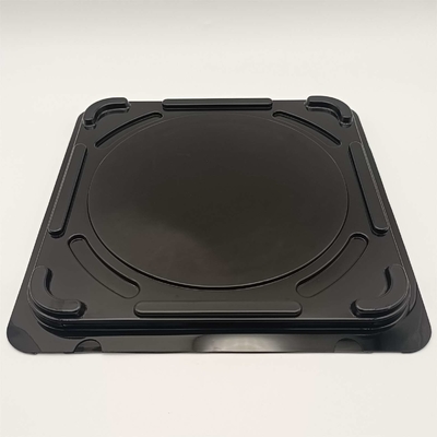 良い価格 PSの物質的で黒いプラスチック フレームの保護のための単一のウエファーの海運業者 オンライン