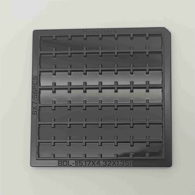 良い価格 56PCSは一致のふたが付いている黒い2インチのワッフルのパックをカスタマイズした オンライン