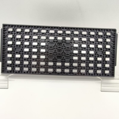 良い価格 IC デバイスの格納用のカスタムブラック伝導性ESDコンポーネント ジェデックマトリックストレイ オンライン