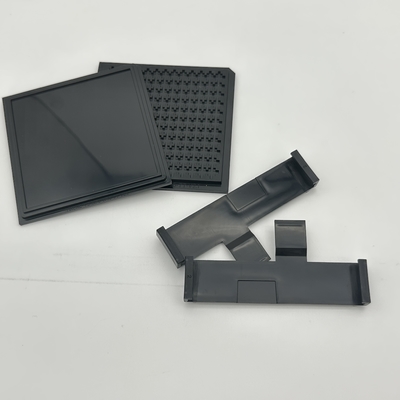 スクウェアデザイン ESD ICチップトレイ 高互換性ワッフルパック 蓋とクリップ