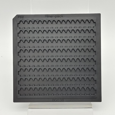 良い価格 標準サイズICチップトレイ マトリックス数 128 PCS 電子チップを運ぶのに適しています オンライン