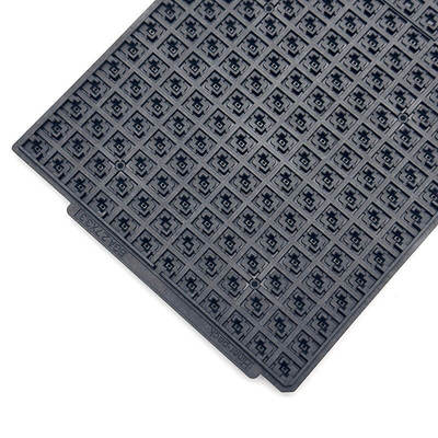 良い価格 Custom JEDEC Tray with 360PCS Capacity, 1.0x10E4~1.0x10E11Ω Surface Resistance, and Unrestricted Interior Design オンライン