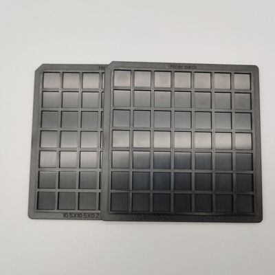 ABS 標準 ワッフル パック チップ トレイ 小さい部品のための高温耐性