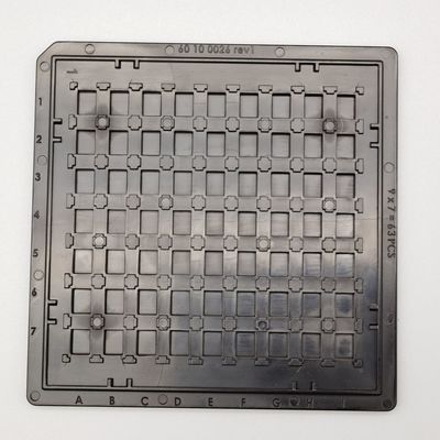 小さいモジュール4つのインチのワッフルのパックの破片の皿ESDの馬小屋の反空電