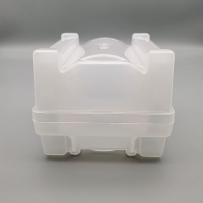 良い価格 クリーンルームのクラスPPのウエファーの荷箱4インチ100mmの透明なウエファー カセット オンライン