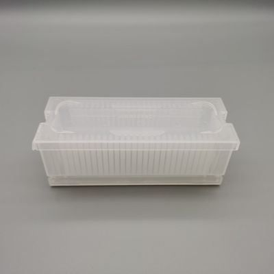 良い価格 2インチの再生利用できる長方形のシリコンの薄片箱25PCSの出版物のタイプ オンライン