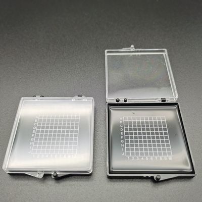 良い価格 永久的な帯電防止ゲル粘着性がある箱の黒の最下の透明な色 オンライン
