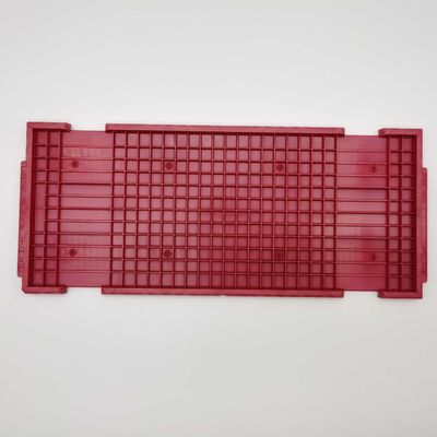 ABS標準的な赤いJedec ICの皿カバー反静的なESD皿